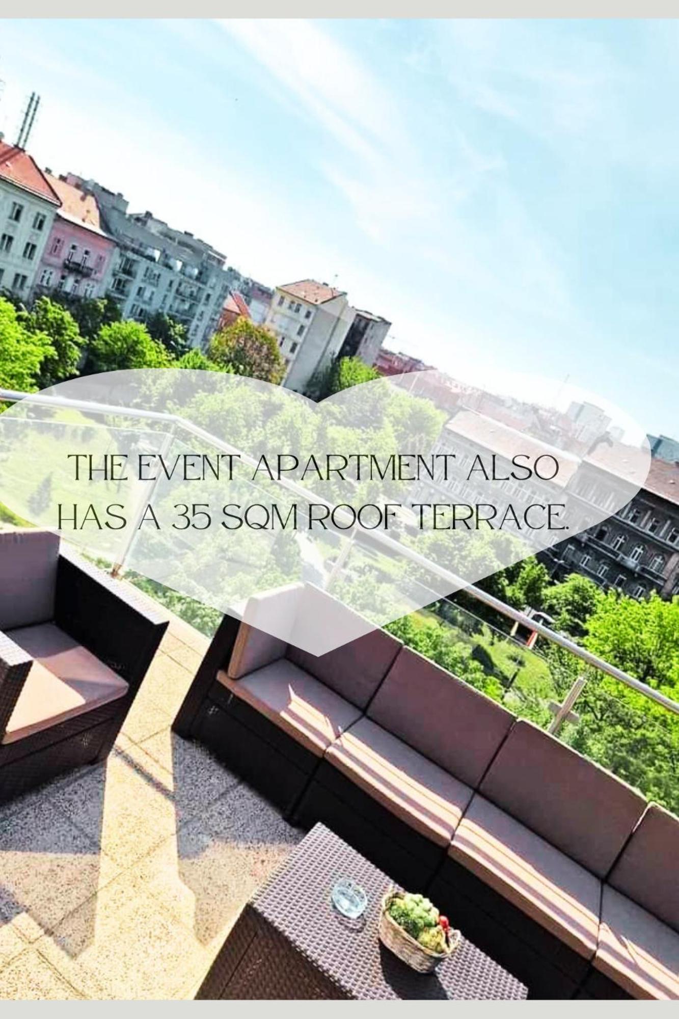 Matyas Corner Apartments Green Square Studio Apartment II Boedapest Buitenkant foto